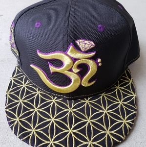 Purple and Gold Ohm Hat